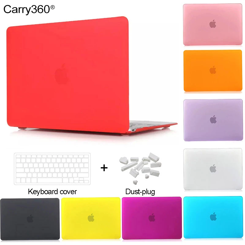 сумка для ноутбука чехол macbook air 13 Новый Матовый Футляр Крышка Ноутбука Чехол Macbook