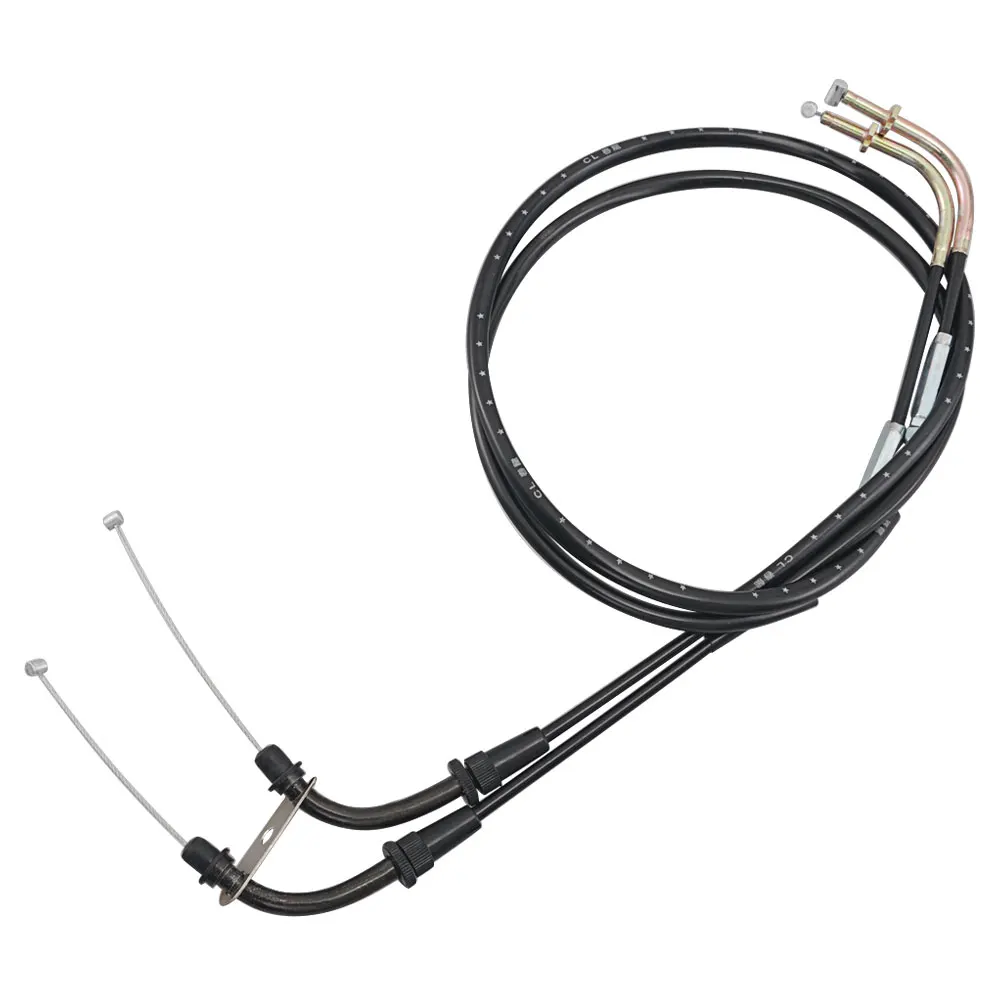 

Черный трос дроссельной заслонки черные стальные провода для мотоцикла подходит для Kawasaki VULCAN 900 VN900 CLASSIC/LT 2006-2018