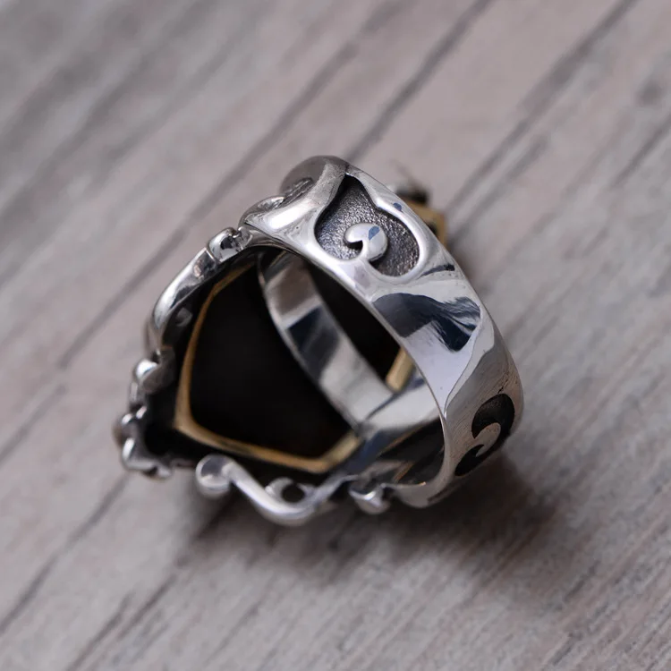 Кольца из 100% настоящего серебра кольца для мужчин и женщин Властелин инду Ганеша