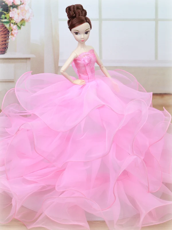 Свадебное платье + вуаль/многослойное кружевное для невесты одежда принцессы