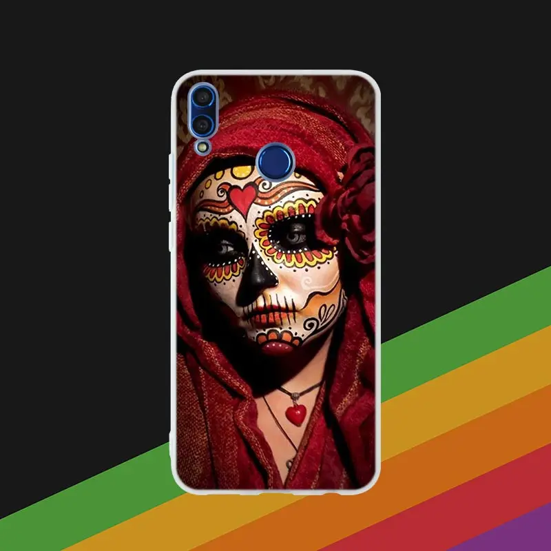 Силиконовый чехол для телефона сексуальный рукав тату девушка для huawei Honor 10i 20 Pro 9X Lite 8a 8x max 8c 7x 7a pro 6x V20 Paly мягкий