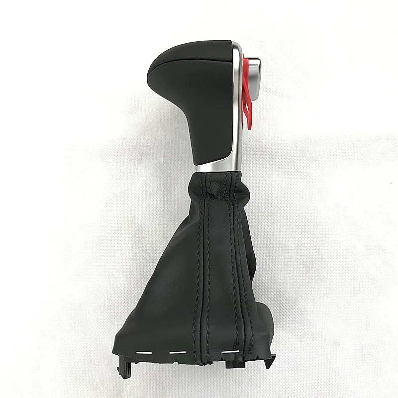 Ручка переключения передач Gaitor Boot Cover черная кожа для Audi A4 A5 Q5 A6 автомобильные аксессуары Описание: Эта ручка переключения передач gaitor