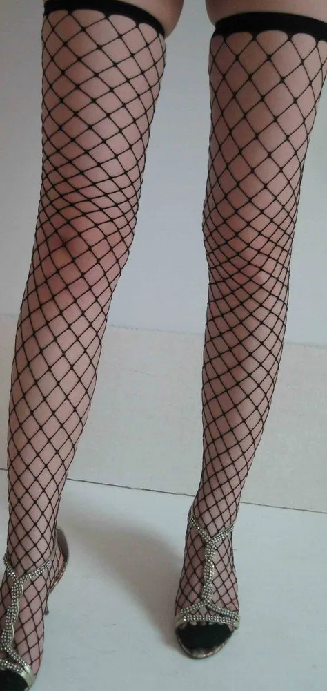Модные женские гольфы черные красные белые с сеткой LC7905|fashion knee socks|knee socksstockings thigh