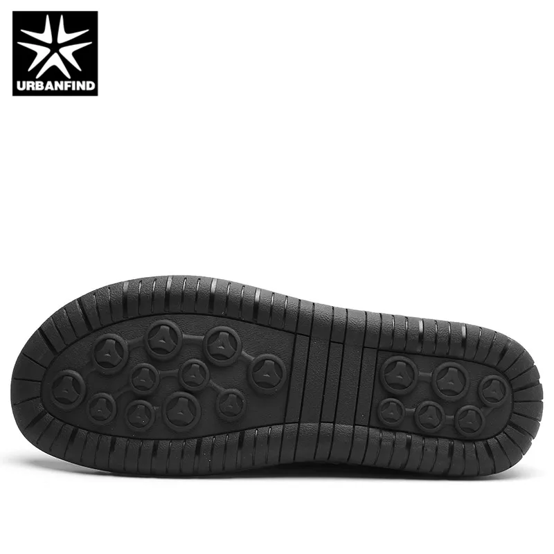 URBANFIND Luxury Design New Genuine Leather Loafers Men Moccasin Slip On Sneakers Flat Causal Shoes Adult Male Boat | Обувь