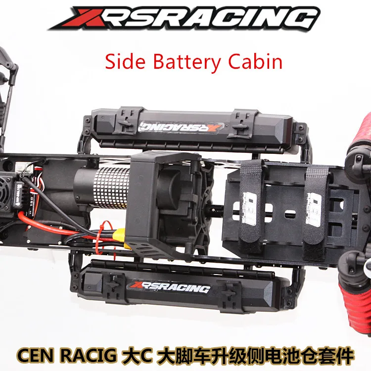 Боковая аккумуляторная коробка XRS для кабины 1/7 CEN monster truck обновленная