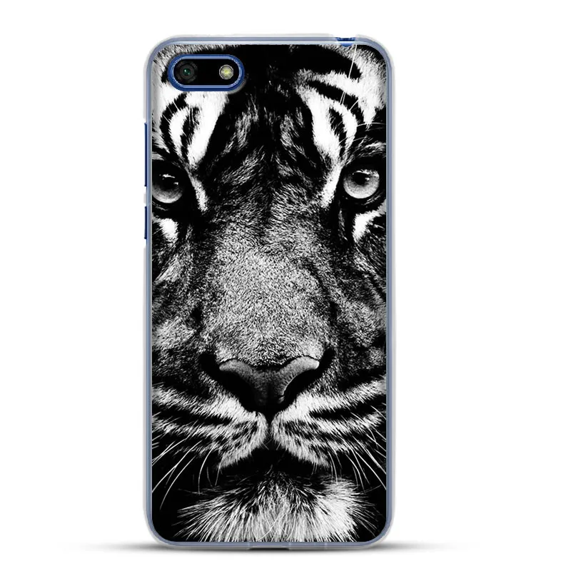 Soft Case For Huawei Y5 Prime 2018 Luxury Silicone TPU Anti-knock Back Cover 5.45&quot Protection |