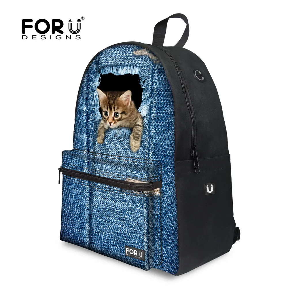 

Cute 3D Animal Cat Pet Dog Schoolbag for Girls Casual Kids Children School Bags Women Shoulder School Book bag Mochila Escolar