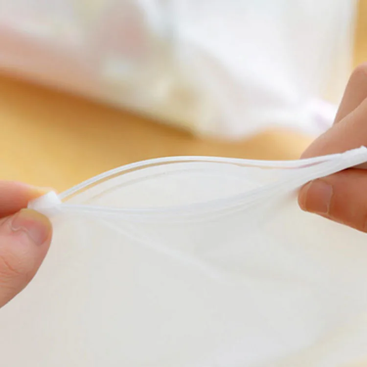 Ziplock прозрачная косметичка маленькая большая ПВХ водонепроницаемая сумка для