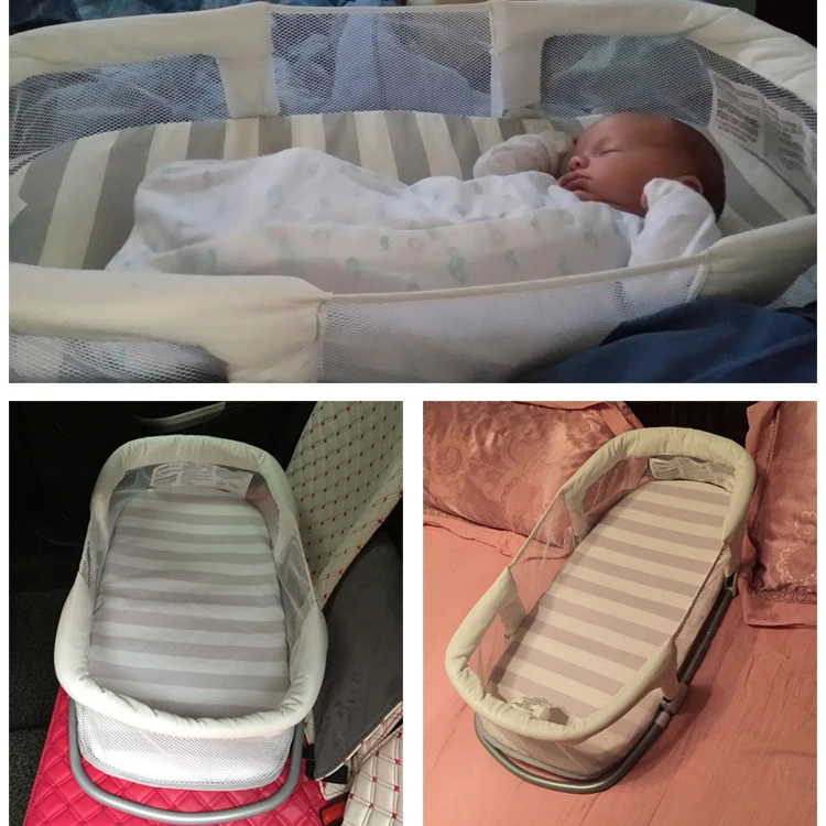 Многофункциональная детская кровать складная кроватка портативная для