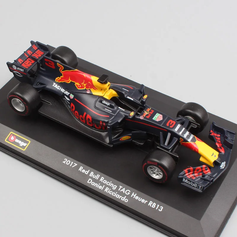 1:32 весы BBurago RB13 #3 Даниэль Риккардо #33 Max SF16 H Феттель W05 #44 Льюис Racer игрушечные