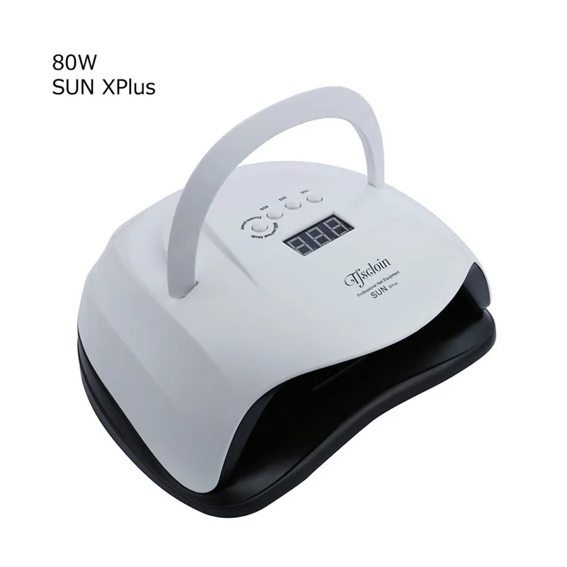 SUN X9Plus 48 Вт 54 Вт Светодиодный УФ-лампа для сушки ногтей Гель-лак отверждения 21 светодиодный s быстрая сушка маникюрные ногтевые лампы для дизайна ногтей - Цвет: sunxplus 80w