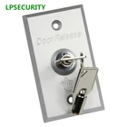 Lpsecret металлическая кнопка для открывания дверей с кнопками, кнопка выхода, электрический замок, система контроля доступа