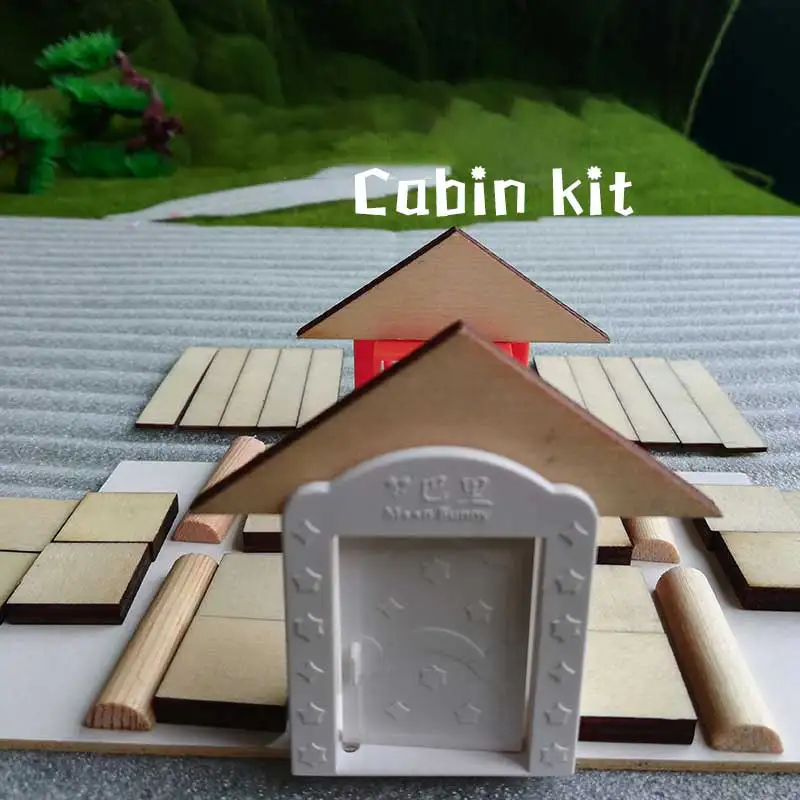 Игрушки для девочек на 5 лет diy hut villa Детские сборочные игрушки ручной работы дом