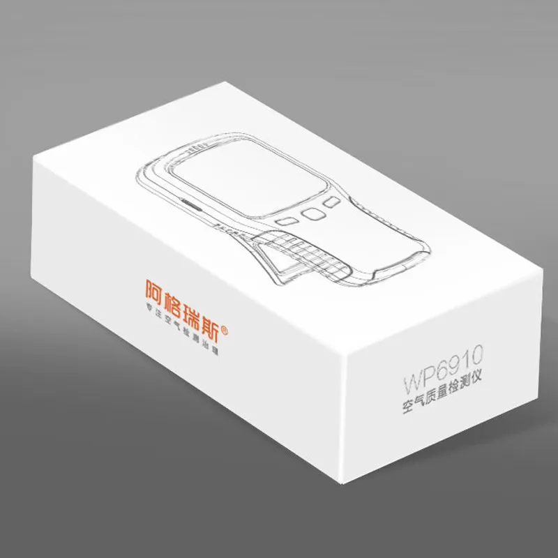 

Xeast WP6910 PM1.0 PM2.5 PM10 Meter HCHO Meter Air Detector with Rechargeable Lithium Battery