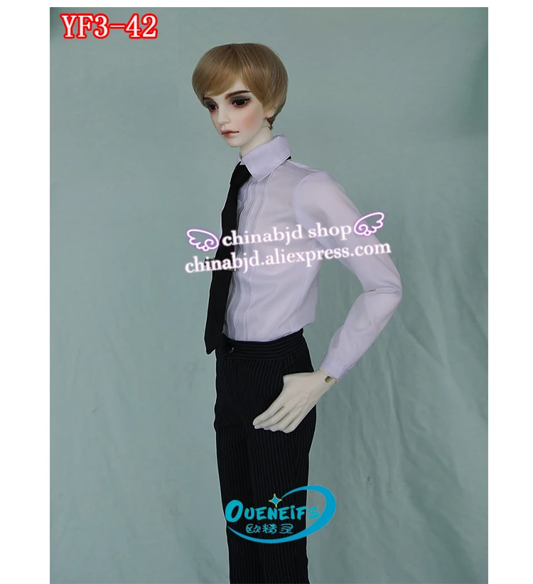 BJD SD кукольная одежда 1/3 пальто жилет галстук деловой костюм брюки для SDGR EID SID YF3 42