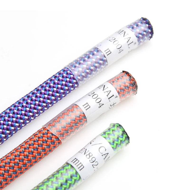 P50- (Diameter 11mm) climbing speed down rope high altitude operating safety rope/power CE | Спорт и развлечения