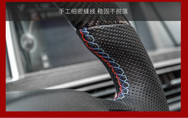 Настоящее углеродное волокно руль для FIT VW Golf 7 GTI Golf R MK7 Замена(немецкий флаг линии