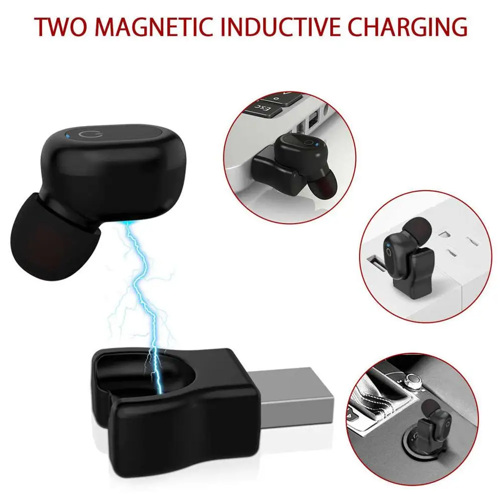 Беспроводные Bluetooth одиночные наушники Ipx8 водонепроницаемые Беспроводная