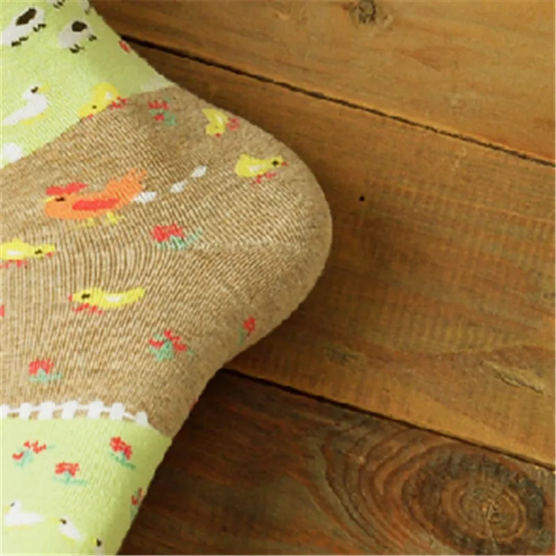 Женские хлопковые носки с рисунками Caramella 2 пара/лот|cotton socks for woman|socks womenfashion women |