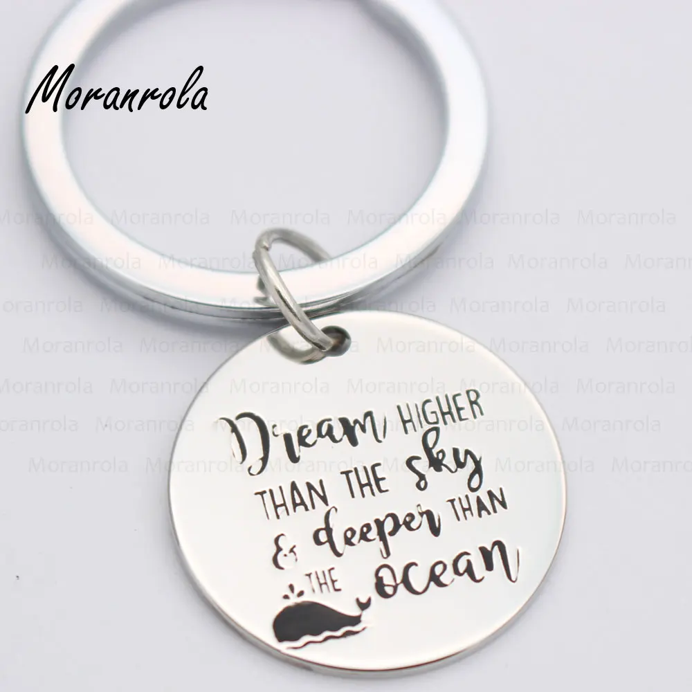 Новое ожерелье с медным брелком arried &quotDream выше чем небо и глубже океана&quot