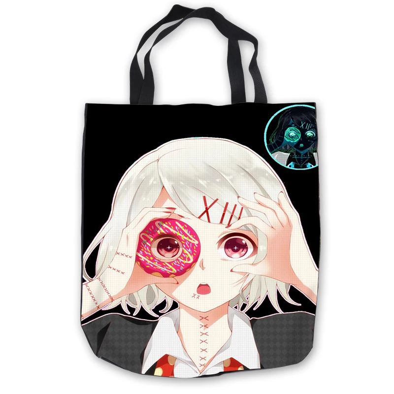 Тканевые сумки для костюмированной вечеринки японские канеки Кен ручные сумка