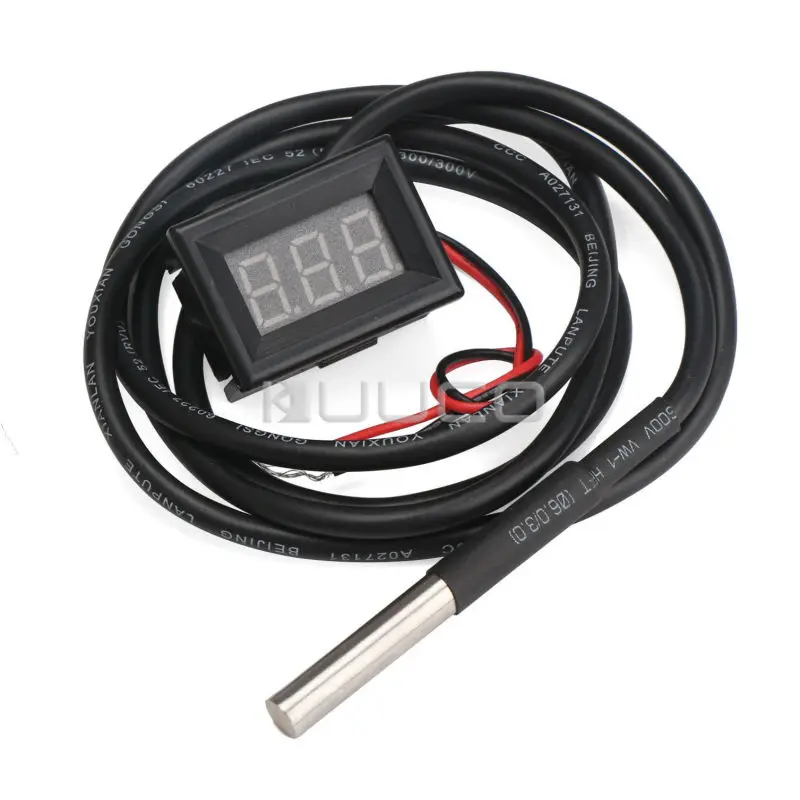 Digital Meter -67~+257 Fahrenheit Degrees Temperature DC 12V 24V Thermometer/Tester for Car/Indoor/Outdoor | Обустройство дома