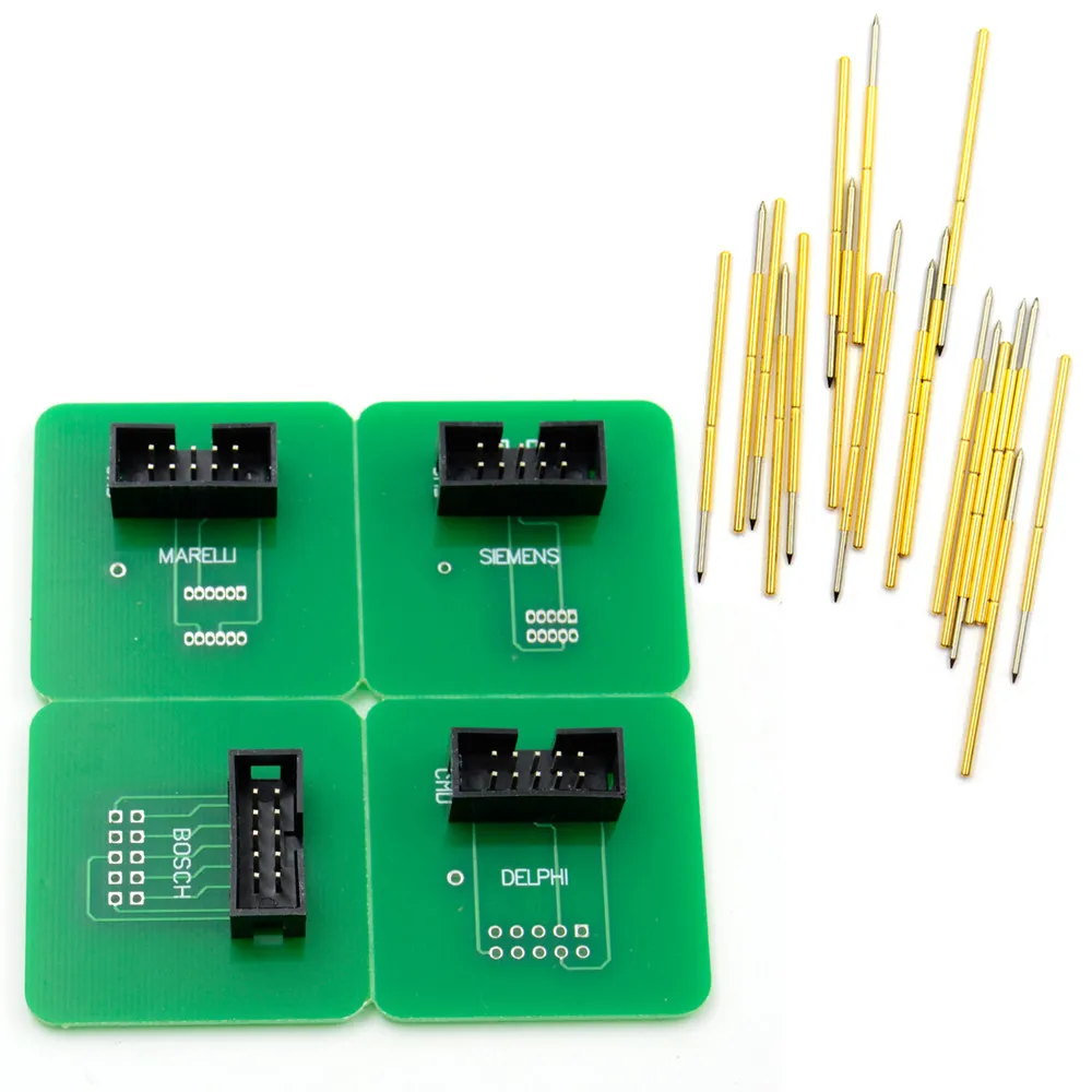 Рамка фонового режима отладки булавки для выведения токсинов 40 шт иглы Адаптер BDM