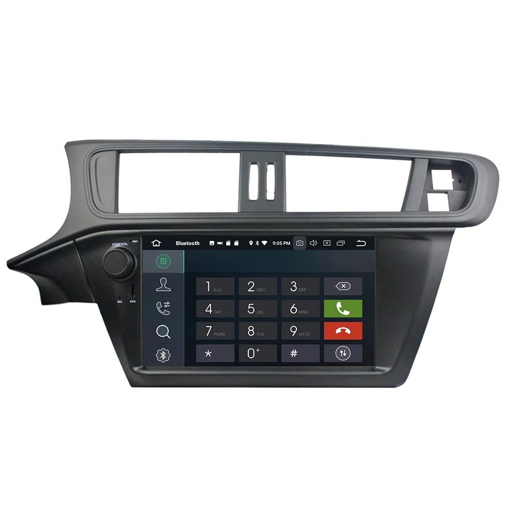 Android 8 Автомобильный без dvd-плеера GPS навигация для Citroen C3 2005 + Авторадио Стерео