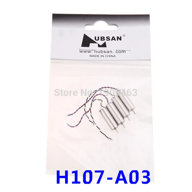 100% оригинальный двигатель Hubsan H107 H107L деталь для мини квадрокоптера|motor set|hubsan h107h107l