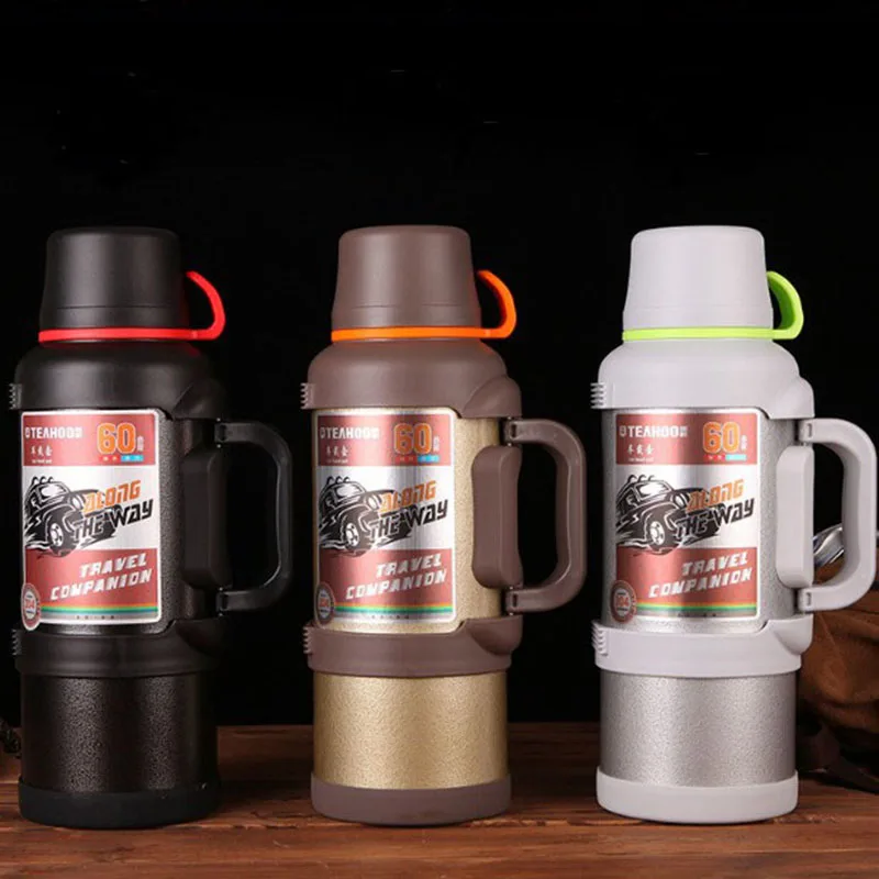 Л 4 л бутылка для воды вакуумные фляжки термос чашка кружка портативная бизнеса