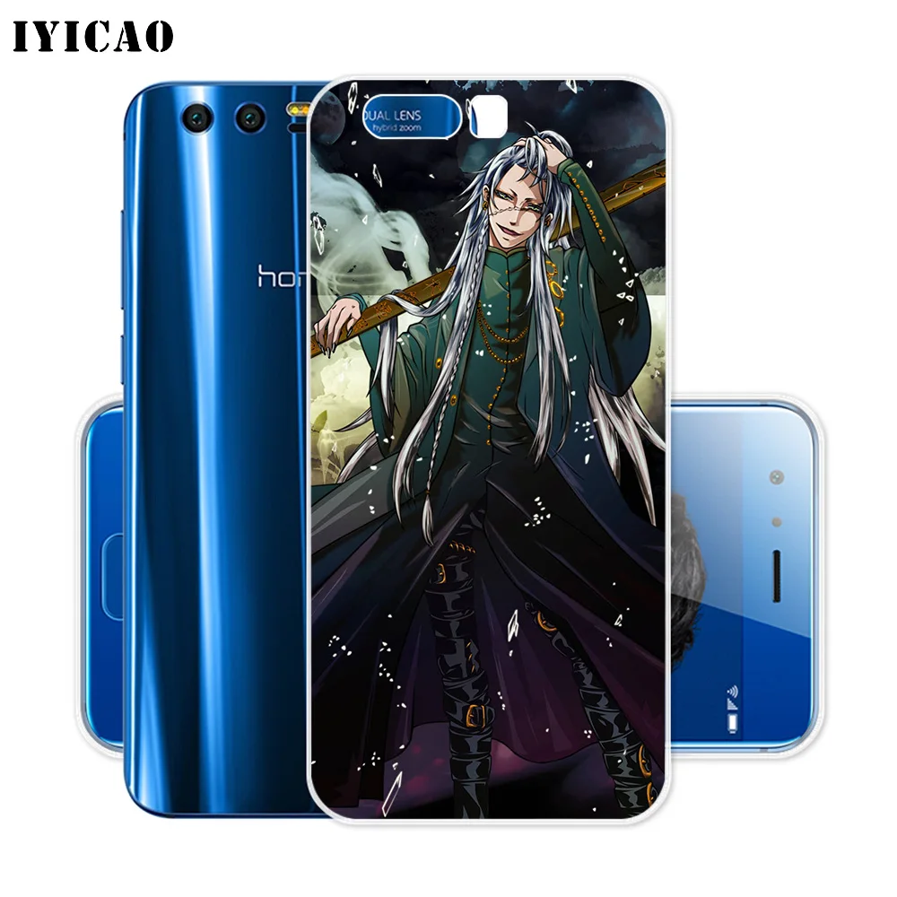 Мягкий силиконовый чехол IYICAO для Huawei Y9 Y7 Y6 Prime 2018 Honor 8C 8X 8 9 10 Lite 7X 7C 6A 7A