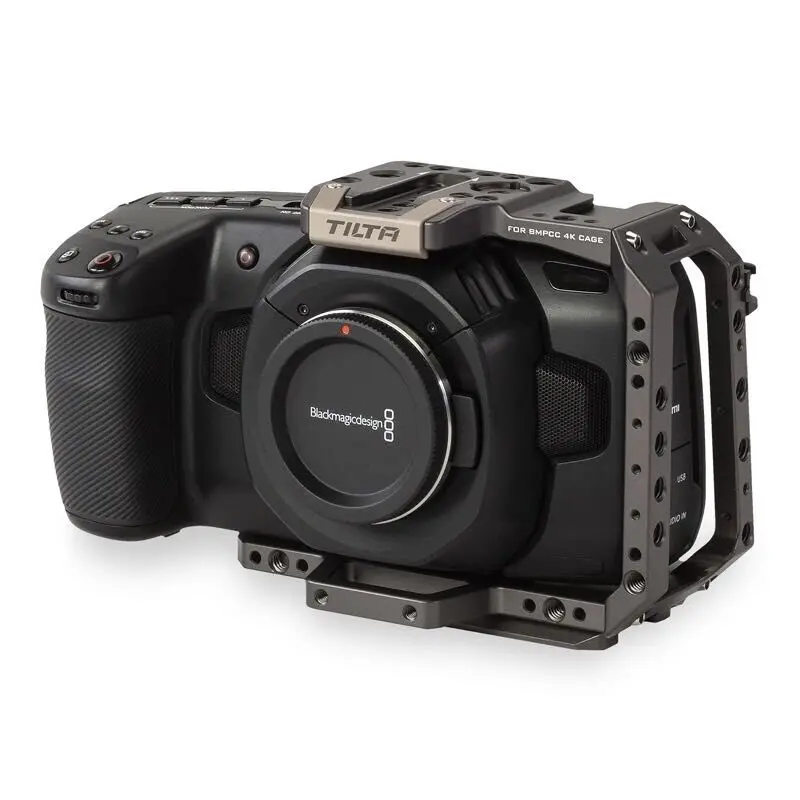Клетка Tilta BMPCC 4K серая полуклетка для карманной кинокамеры Blackmagic Design 4K|Клетки