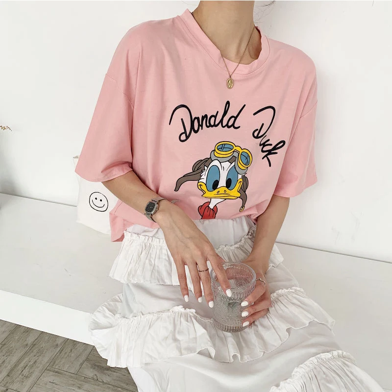 Футболка женская с коротким рукавом летняя 2019|Футболки| |