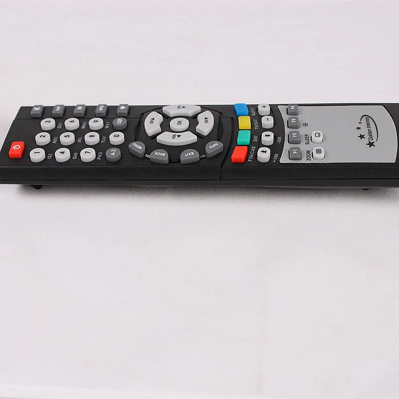 Золотой спутниковый ресивер Interstar с дистанционным управлением 41 клавиша