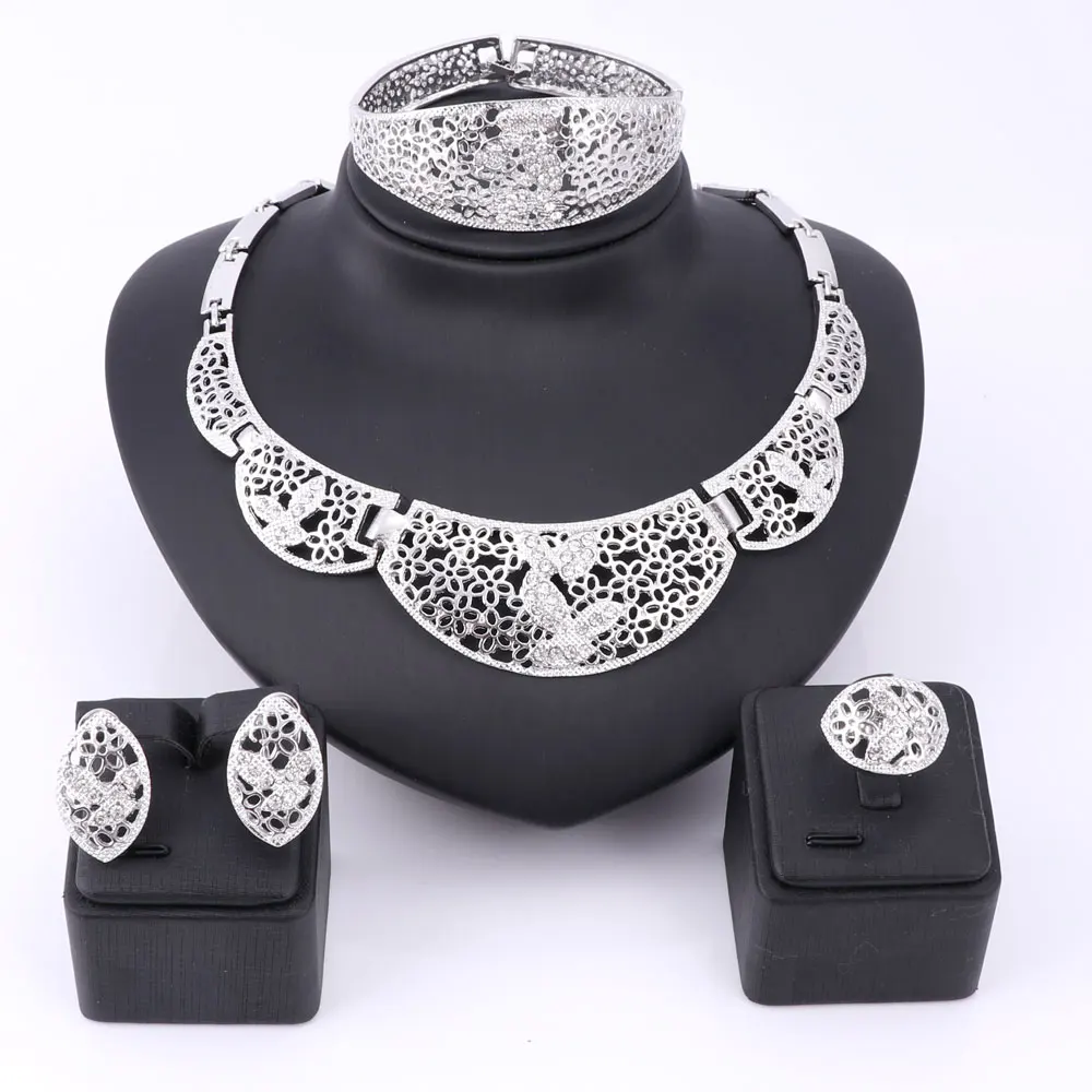 Ювелирные наборы с африканскими бусинами подвеска массивное ожерелье серьги