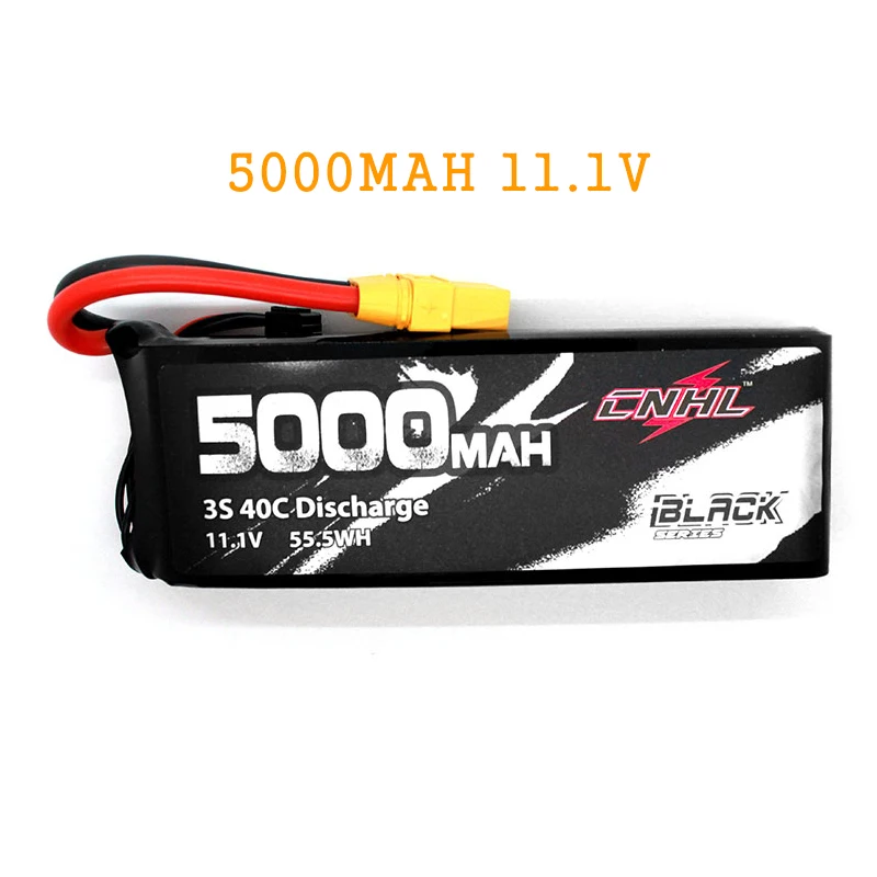 1/из 2 предметов CNHL черная серия 5000 мА/ч, 11,1 V/14,8 V 3S 4S 40C Lipo Батарея XT90 Разъем для RC Дроны с видом от первого лица Квадрокоптер Мощность зарядки