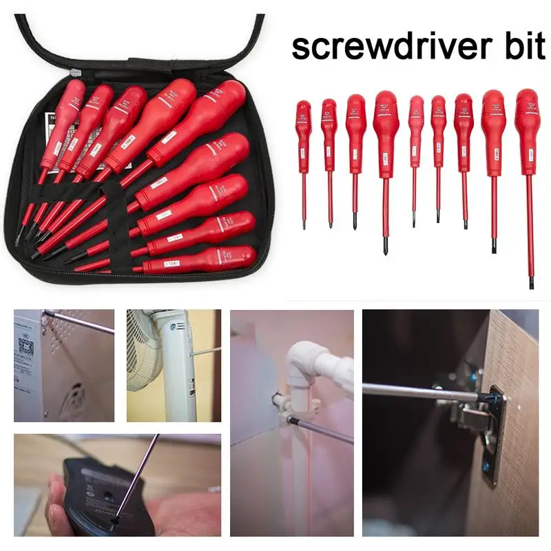 Набор электрических отверток 9 шт. электроинструменты для дома и сада|Отвертка| |