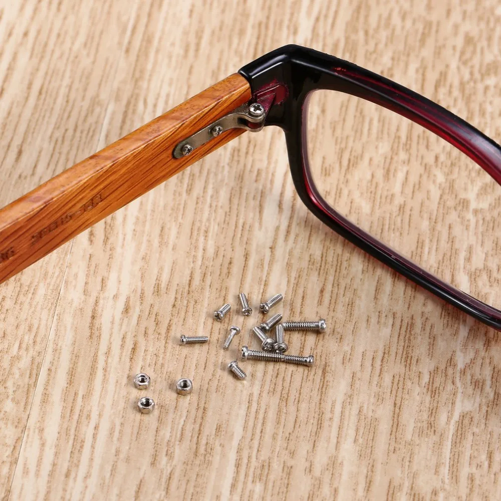 Новый Серебряный нержавеющая сталь 12 видов ассортимент шурупы гайки со шляпками