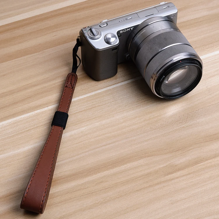 Мода характеристика Универсальный камера наручный ремешок мягкий PU DSLR для nikon/canon/fuji/sony A5100a6300A7RM2A6000A6500a7