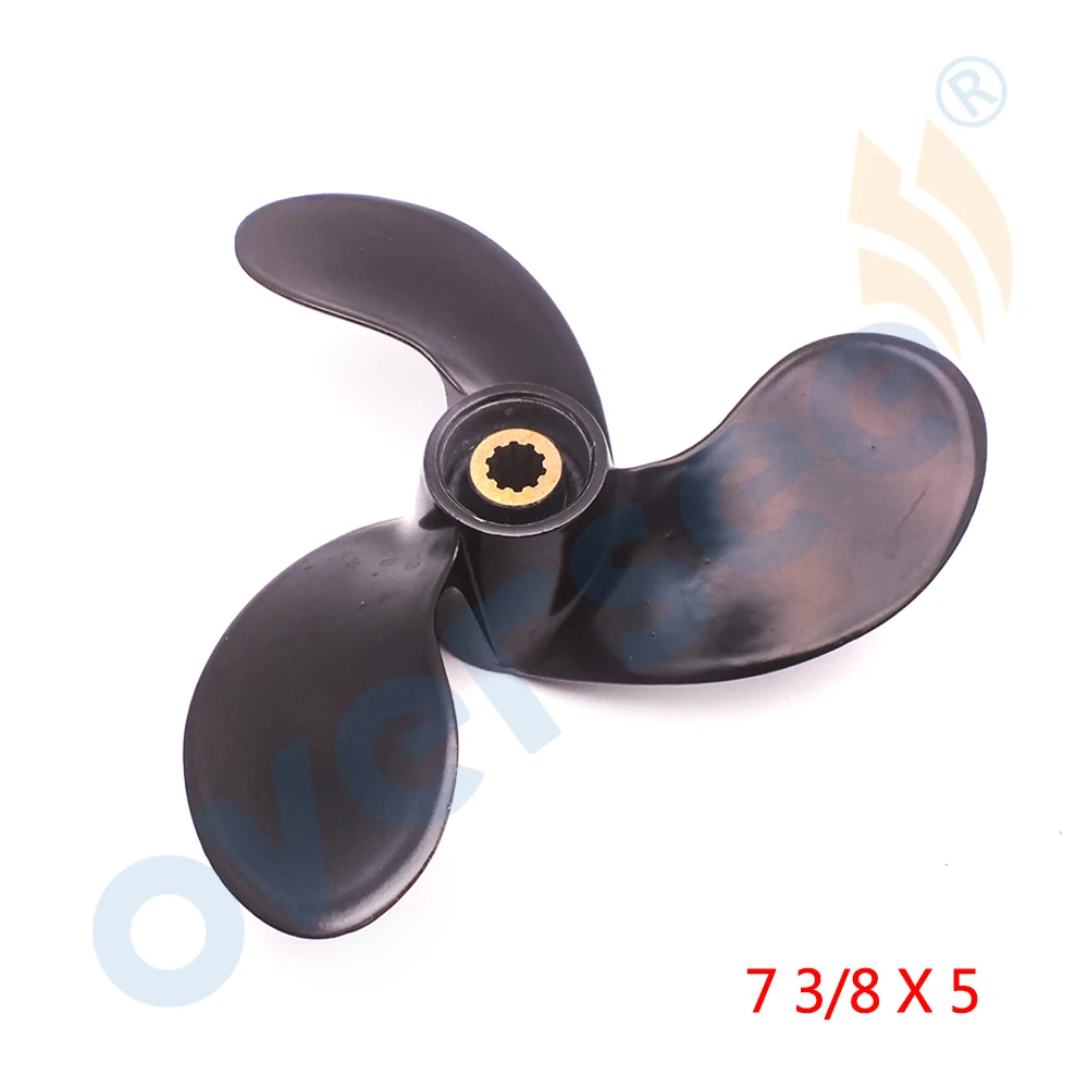 Новый подвесной пропеллер 58100 97JA0 019 (7 3/8 x5) 188*135 для двигателя Suzuki Motor 2 5 HP|propeller