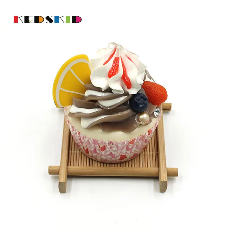 Случайный стиль Моделирование еда ролевые Еда моделирование Крем Кекс хлеб