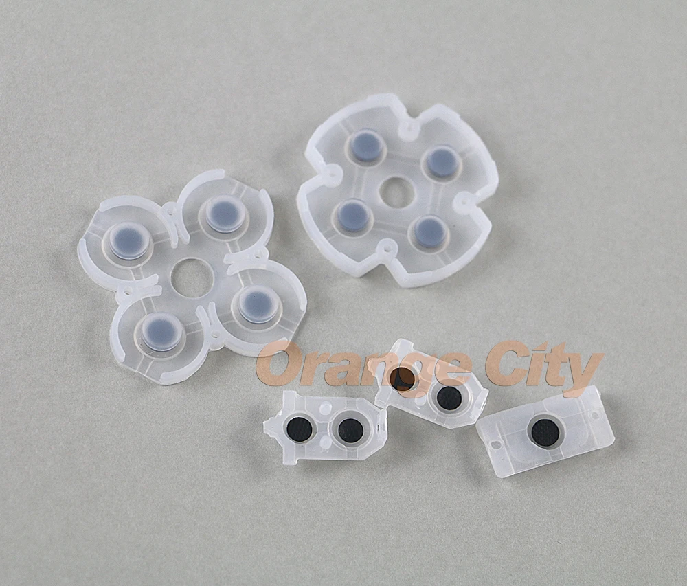 Новая версия силиконовый Кондуктивный на резиновом клею Кнопка Pad для PS4