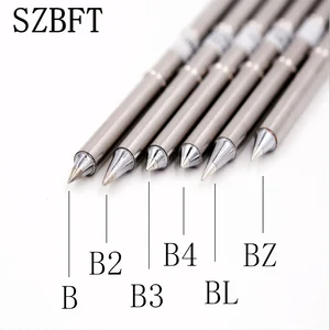 Жала для паяльника SZBFT T12-B B2 B3 B4 BL BZ, серия жал для паяльной станции Hakko FX-951 FX-952