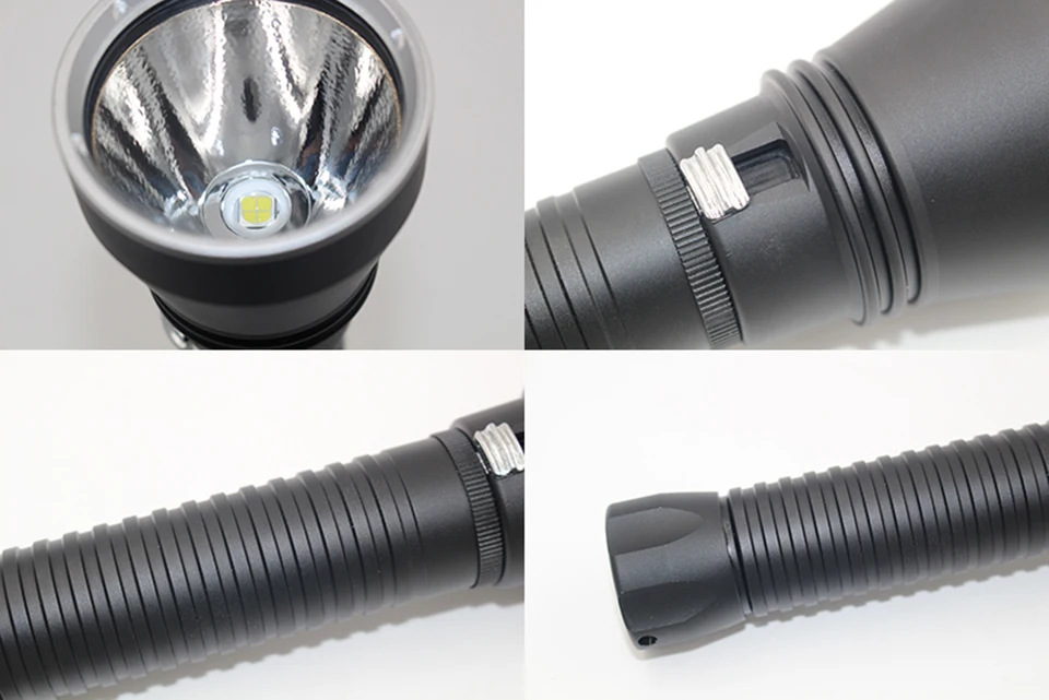 Дайвинг IPX8 CREE XLamp XHP70 3200LM светодиодный фонарик, работающий под водой, водонепроницаемый светильник 18650 или 26650 аккумулятор