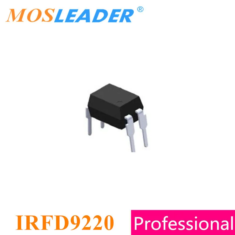 Mosleader IRFD9220 DIP4 100 шт. IRFD9220PBF высокого качества в оригинальном морском стиле P Channel 200 V
