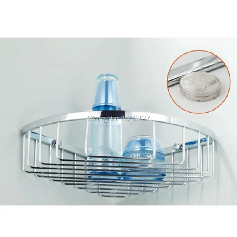 Настенная угловая полка для ванной органайзер душевая стойка держатель хранения