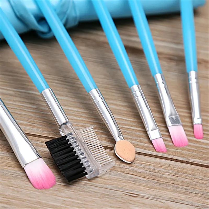 7 шт./компл. кисти для макияжа Профессиональная Косметика Инструмент Румяна