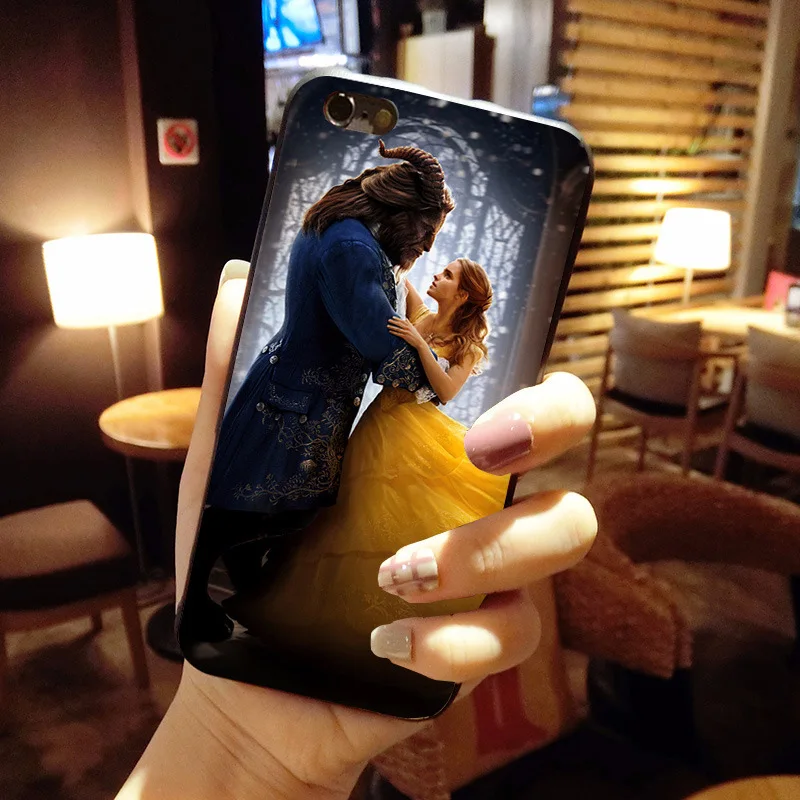 MaiYaCa The Beauty And Beast Movie красивые аксессуары для телефонов Чехол Apple iPhone 8 7 6 6S Plus X 5 5S SE