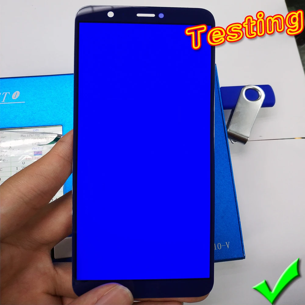 Huawei 5 65 дюймовый ЖК дисплей для huawei P smart сенсорный экран дигитайзер сборка 2160*1080