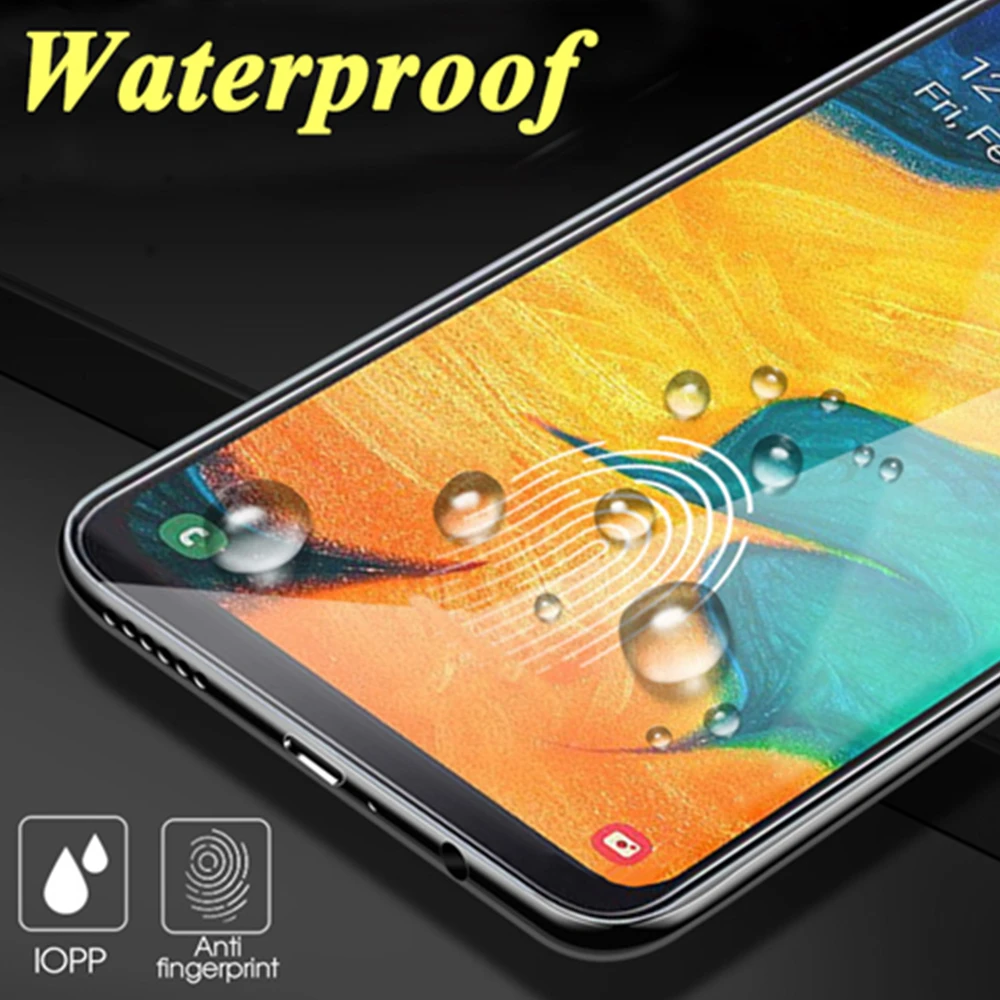 Закаленное стекло с полным покрытием для Galaxy A30 A50 A40 A70 A 50 40 30 Защита экрана Samsung M10